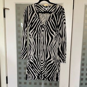Diane Von Furstenberg dvf Zebra print dress 4